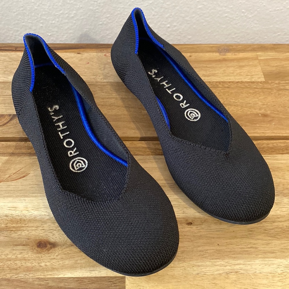 Rothy’s The Flat Black Round Toe 7